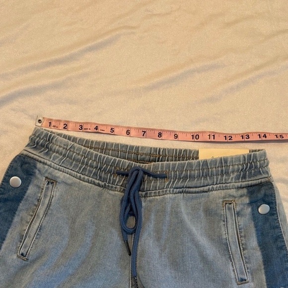 Austin Landing Women’s Two Tone Blue Wide-Leg Tear Athletic Pants NWT 5 - Picture 9 of 10